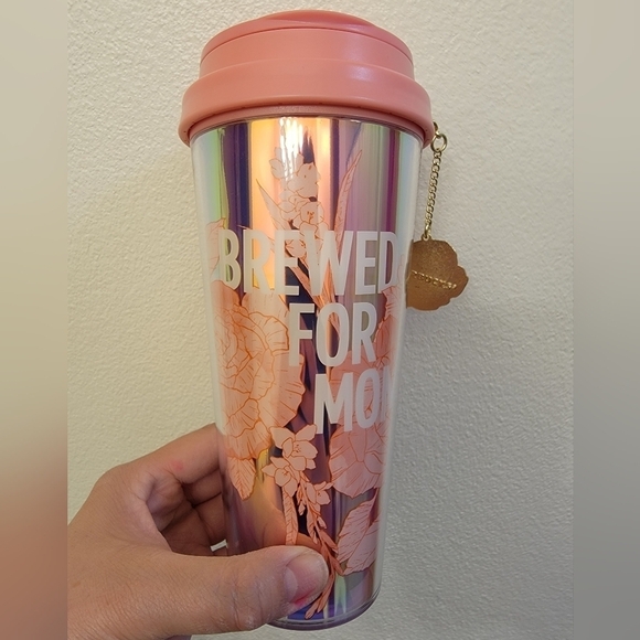 NWT Starbucks 2024 Limited Edition Mother's Day LATAM Tumbler with Charm - Picture 1 of 9